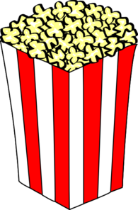 pudełko z popcornem